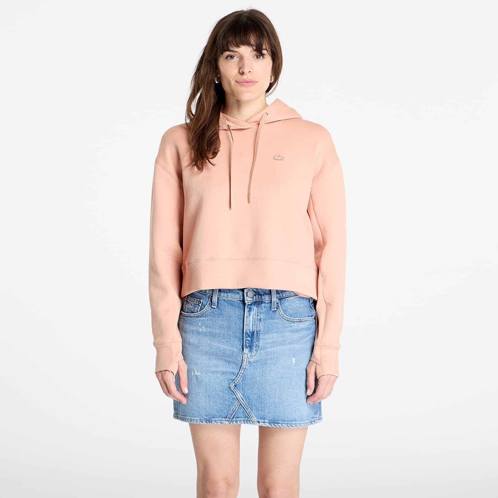 Sweatshirt LACOSTE Double Face Sweatshirt Latte L