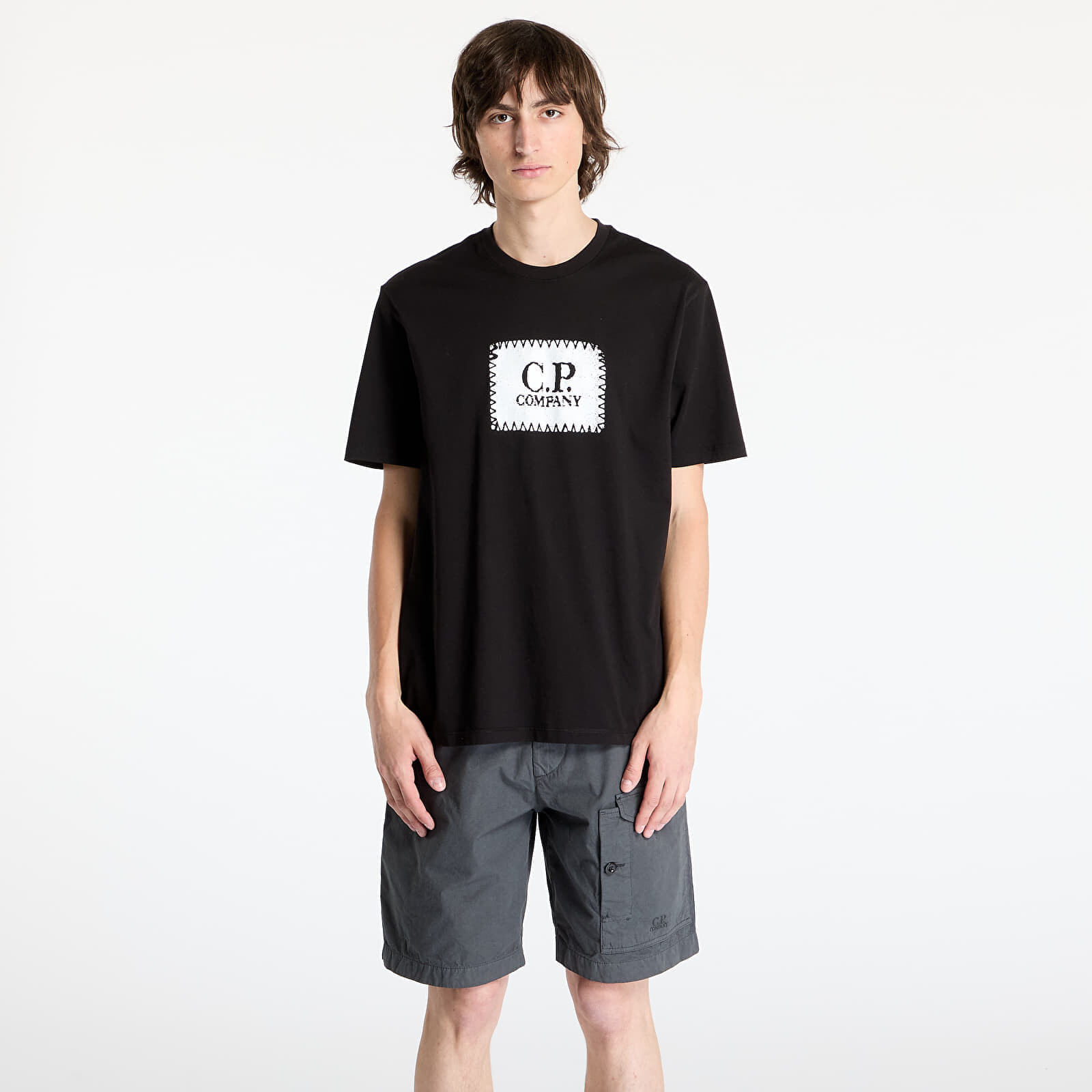 T-shirt C.P. Company 30/1 Short Sleeve T-Shirt Black S