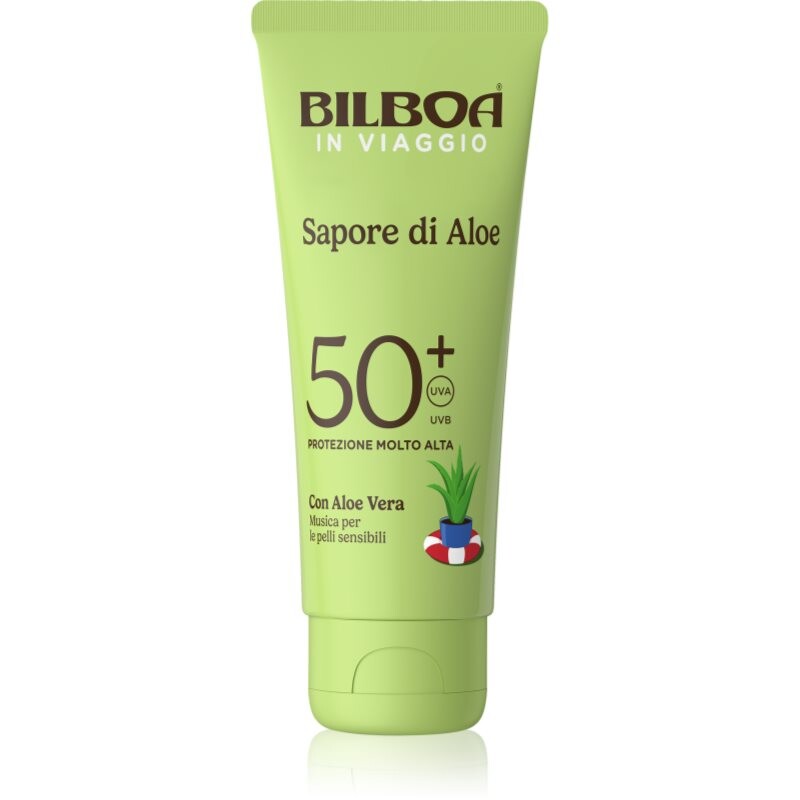 Bilboa Sapore di Aloe Travel sunscreen with aloe vera SPF 50+ 75 ml