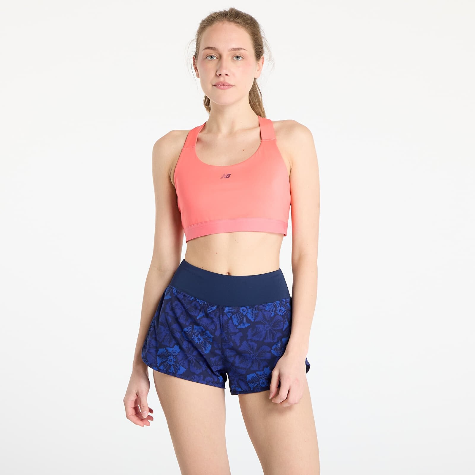 New Balance Essential Train Bra Drift Red M