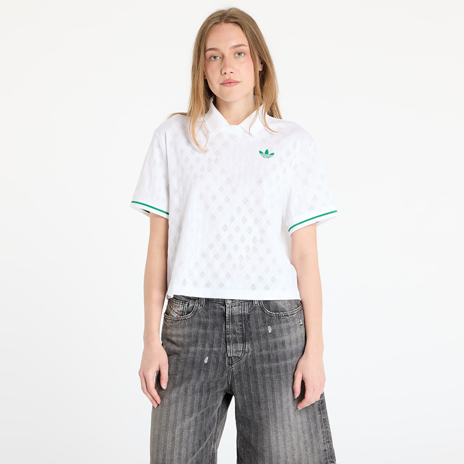 T-shirt adidas Tennis Climacool Polo Pro White L