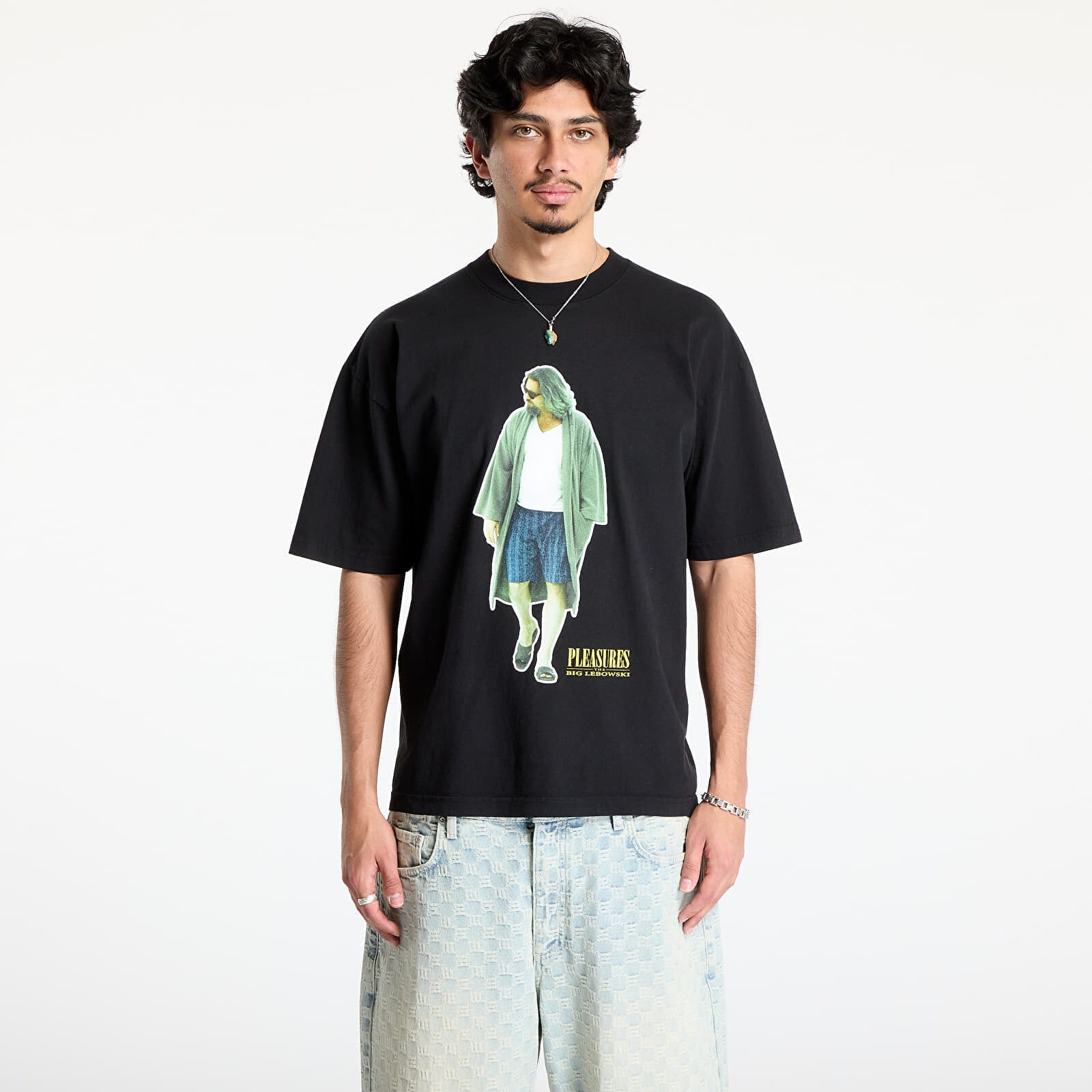 T-shirt PLEASURES Dude T-Shirt Black S