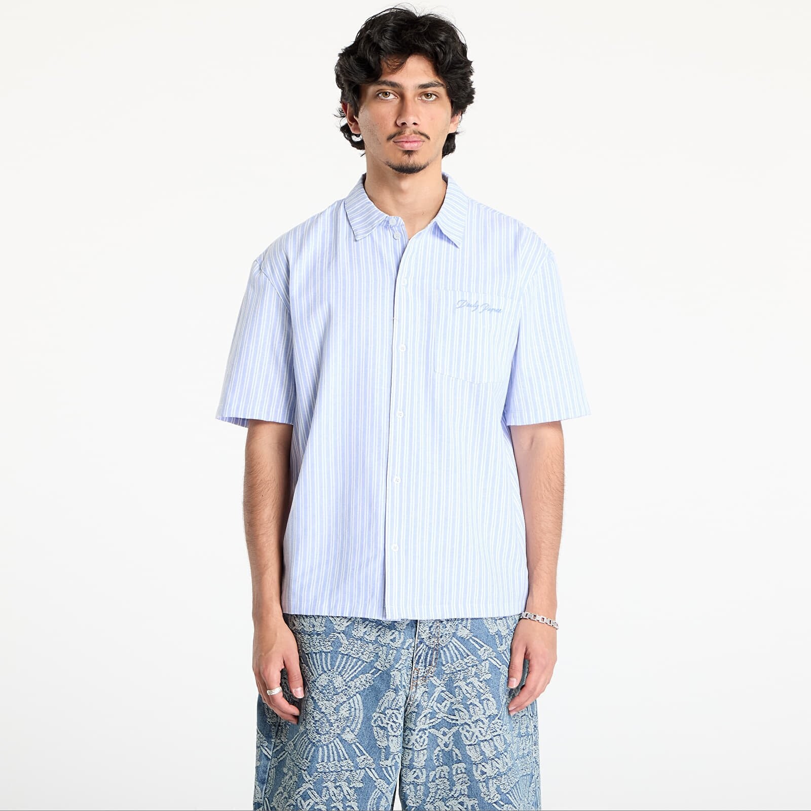 Shirt Daily Paper Stripe Short Sleeve Shirt UNISEX Stripe S