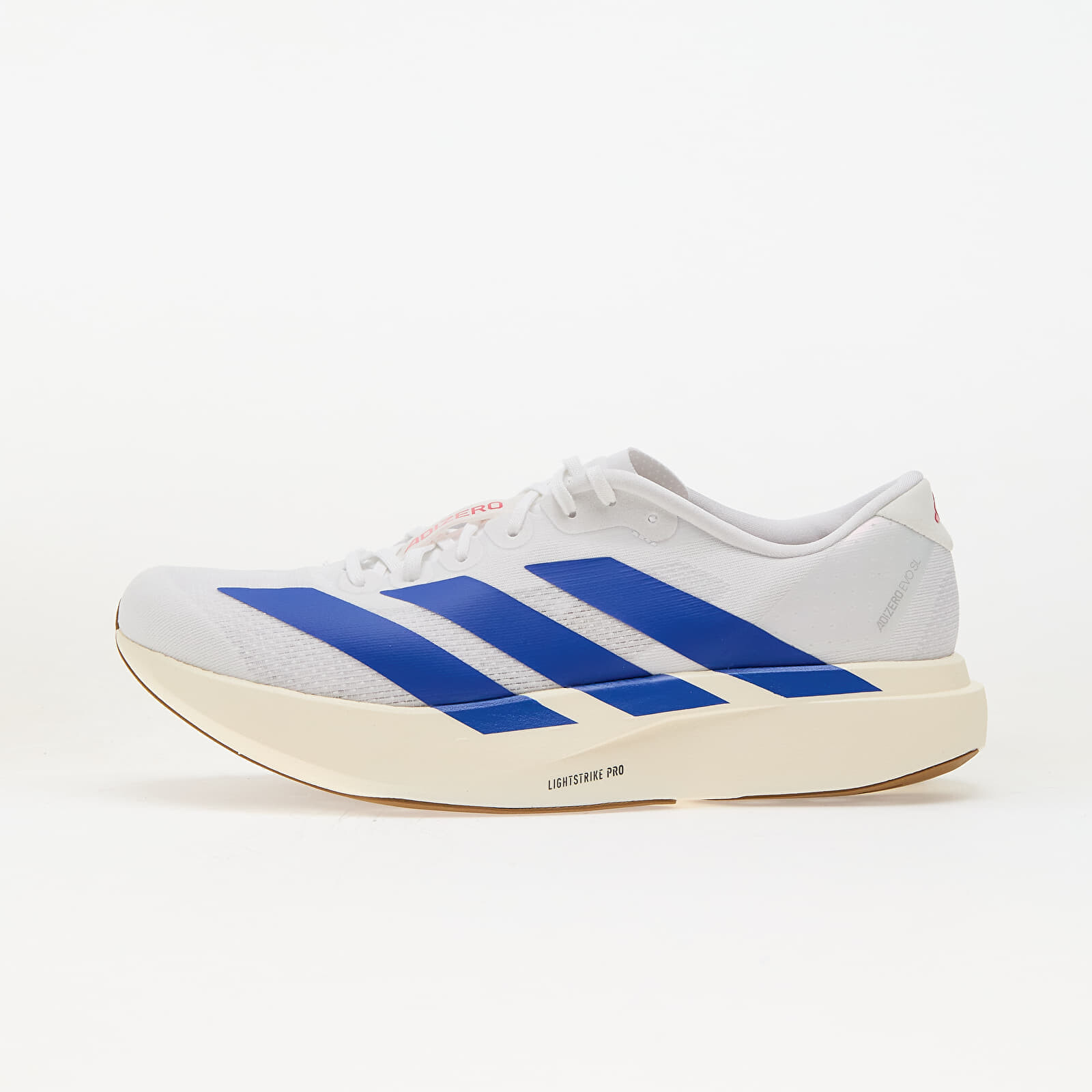 Sneakers adidas Adizero EVO SL Ftwr White/ Team Royal Blue/ Pure Ruby UK 7