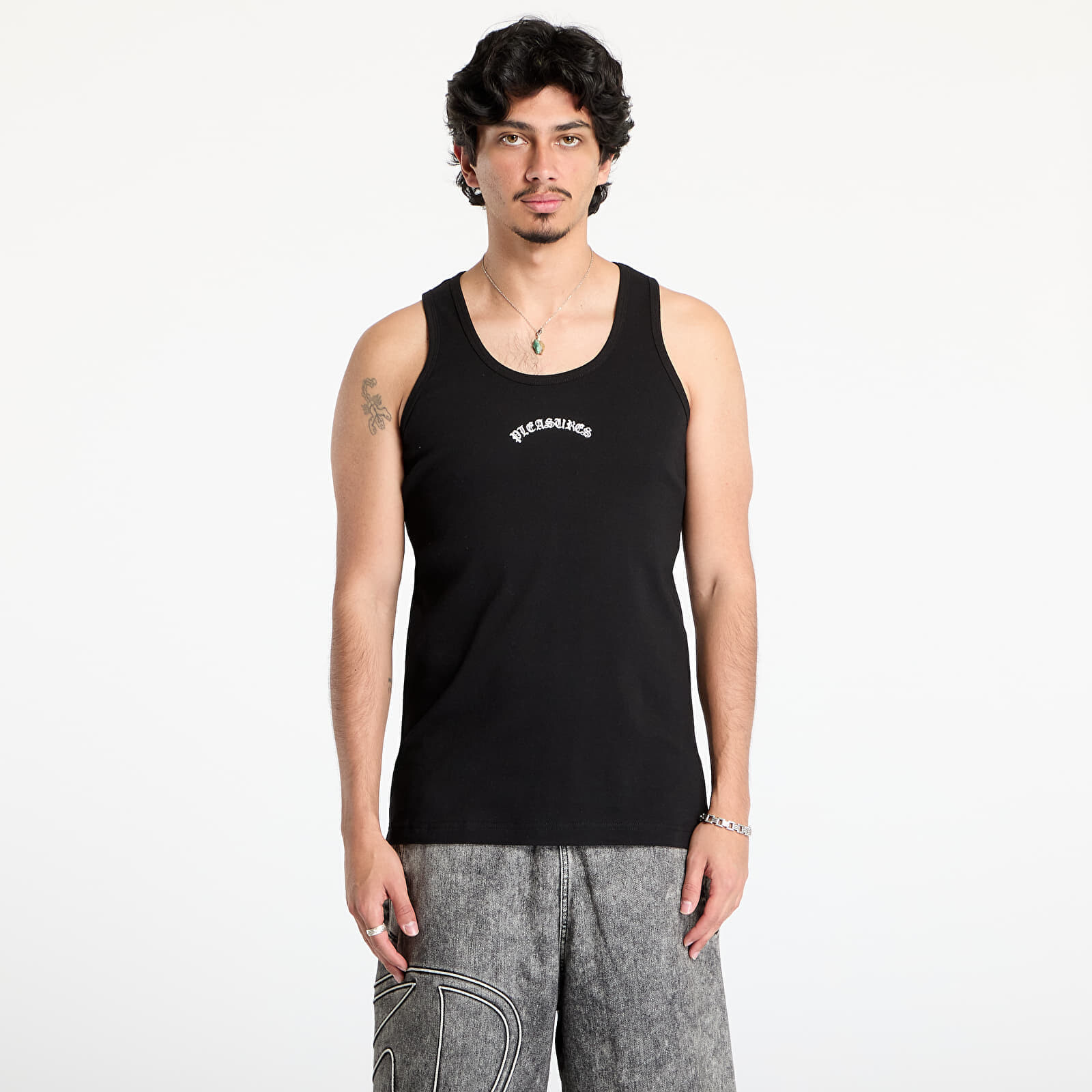 Tank top PLEASURES Standard Tank Top 2 Pack Black/ White S