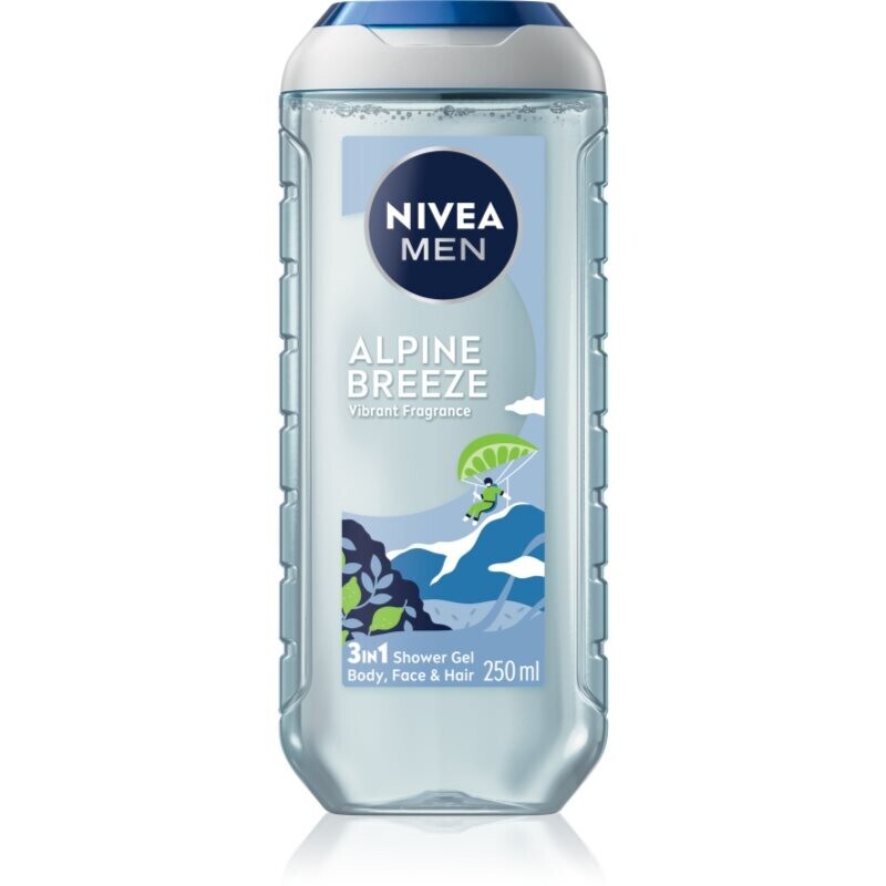 NIVEA MEN Alpine Breeze body and hair shower gel 250 ml