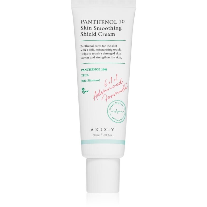 AXIS-Y 6+1+1 Advanced Formula Panthenol 10 Skin Smoothing Shield Cream light moisturising cream to restore the skin barrier 50 ml