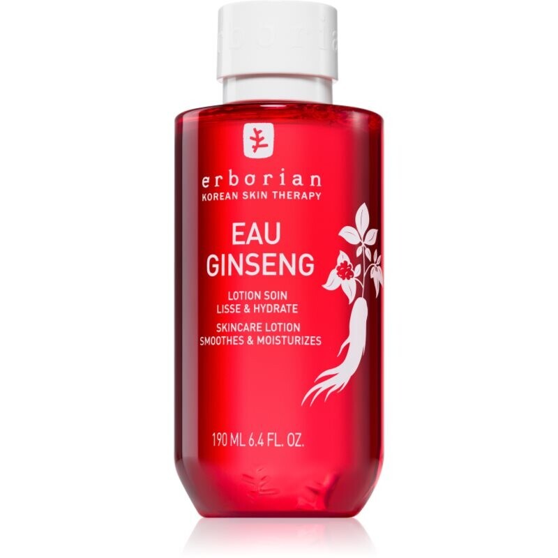 Erborian Ginseng Skincare Lotion moisturising skin toner to brighten and smooth the skin 190 ml