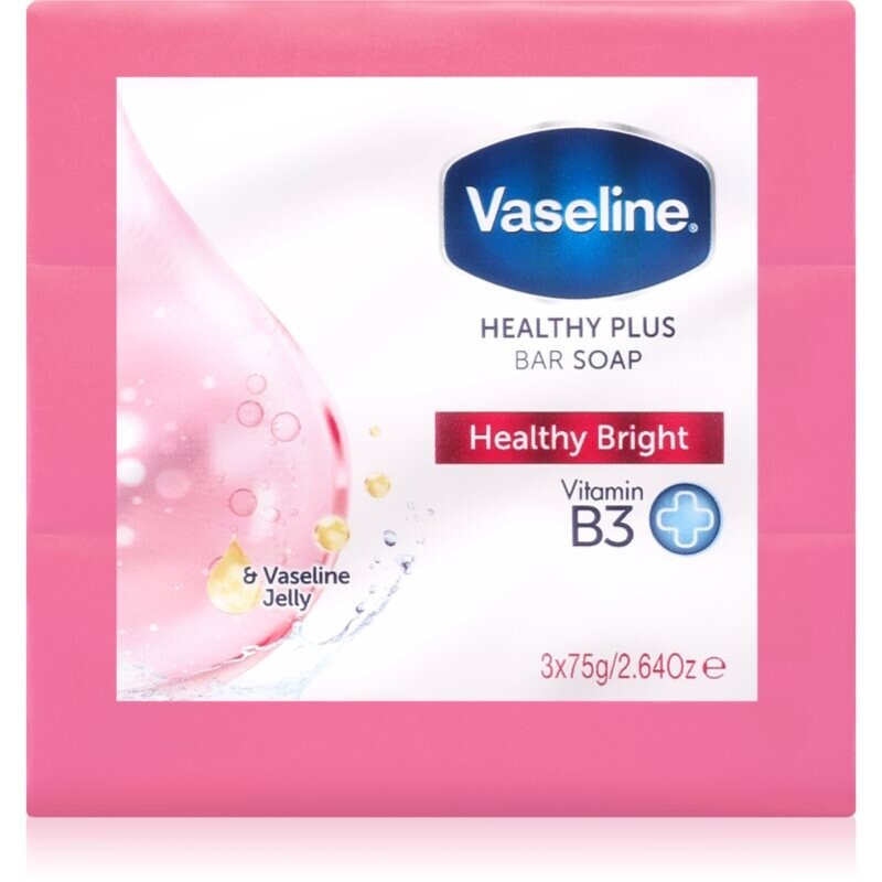 Vaseline Healthy Bright Bar Soap set of bar soaps 3x75 g