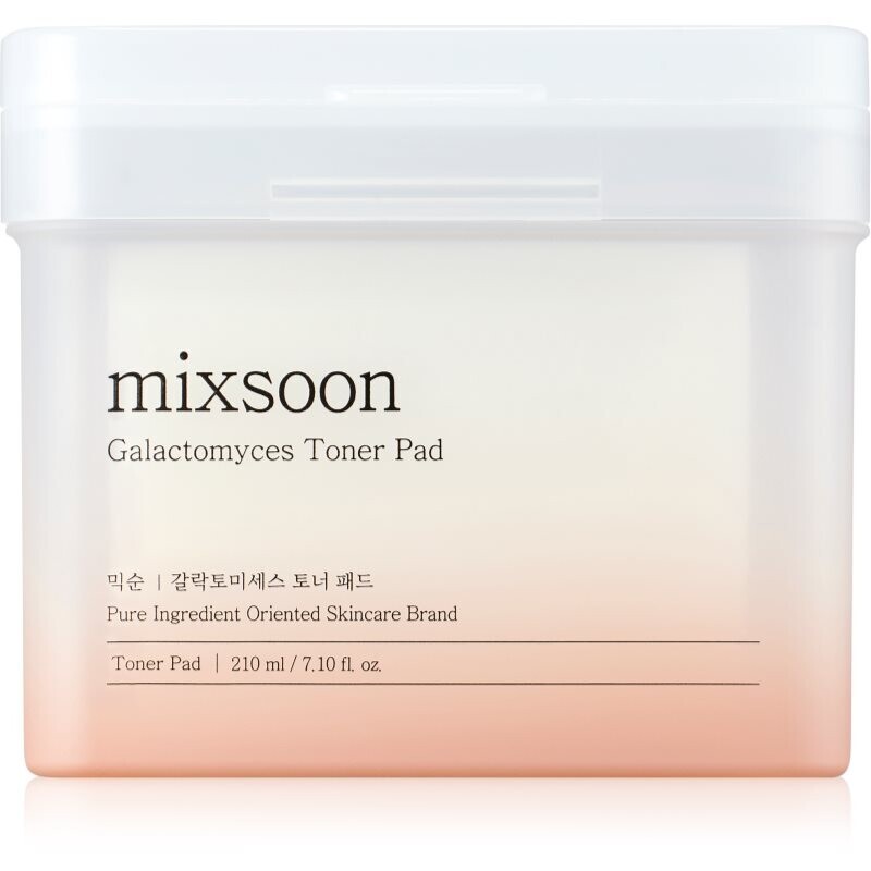 mixsoon Galactomyces Toner Pad toner pads to brighten and smooth the skin 60 pc