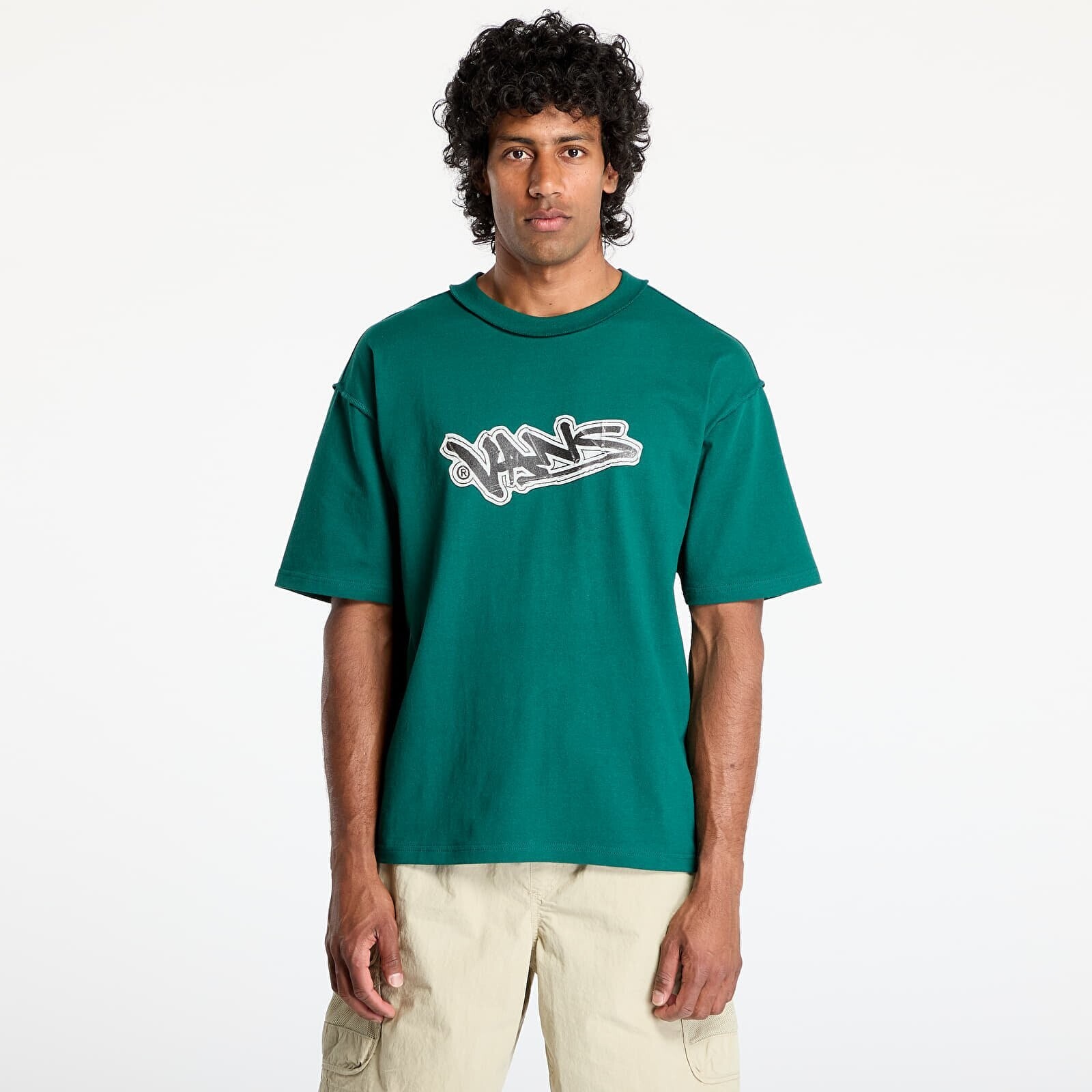 T-shirt Vans LX Slap Short Sleeve Tee Rain Forest M