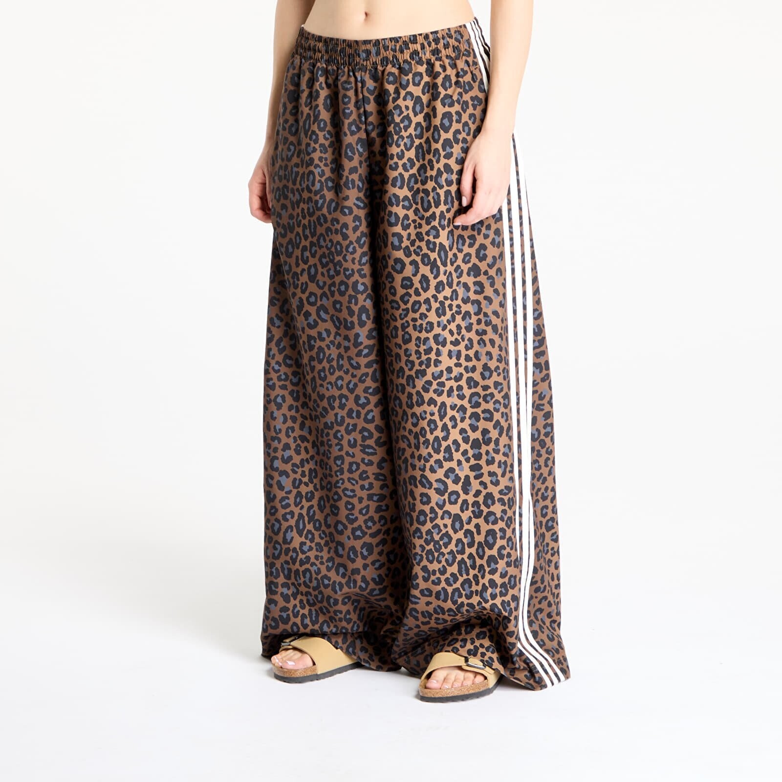 Pants adidas Leopard Firebird Oversized Track Tracksuit Bottoms Multicolor S