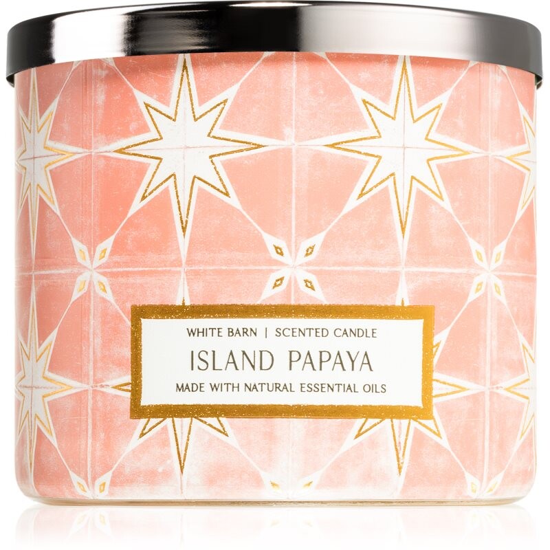 Bath & Body Works Island Papaya scented candle 411 g