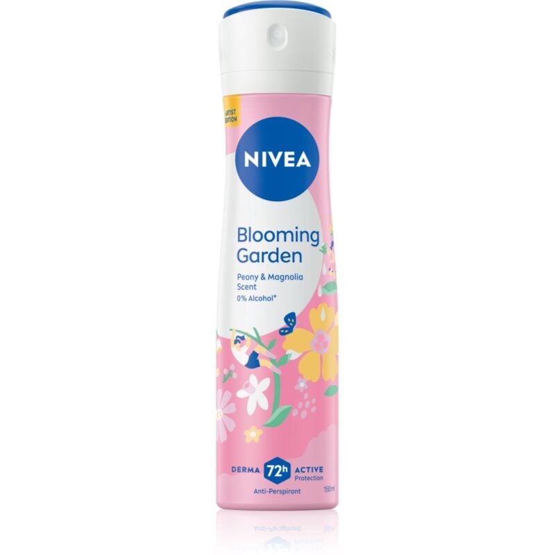 NIVEA Blooming Garden antiperspirant spray 150 ml