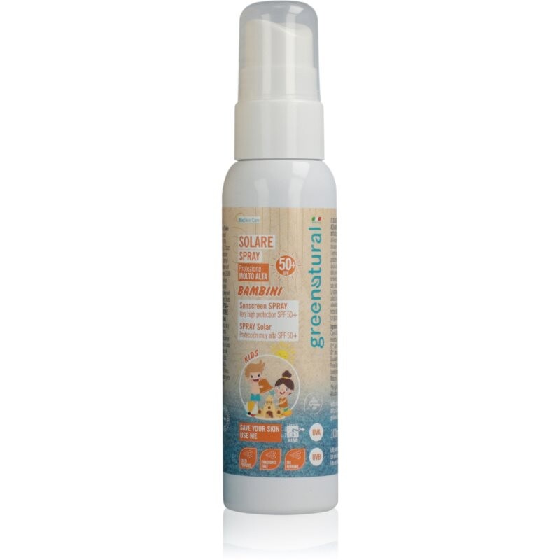 Greenatural Sunscreen Spray Kids SPF 50+ sunscreen lotion spray for children SPF 50+ 100 ml