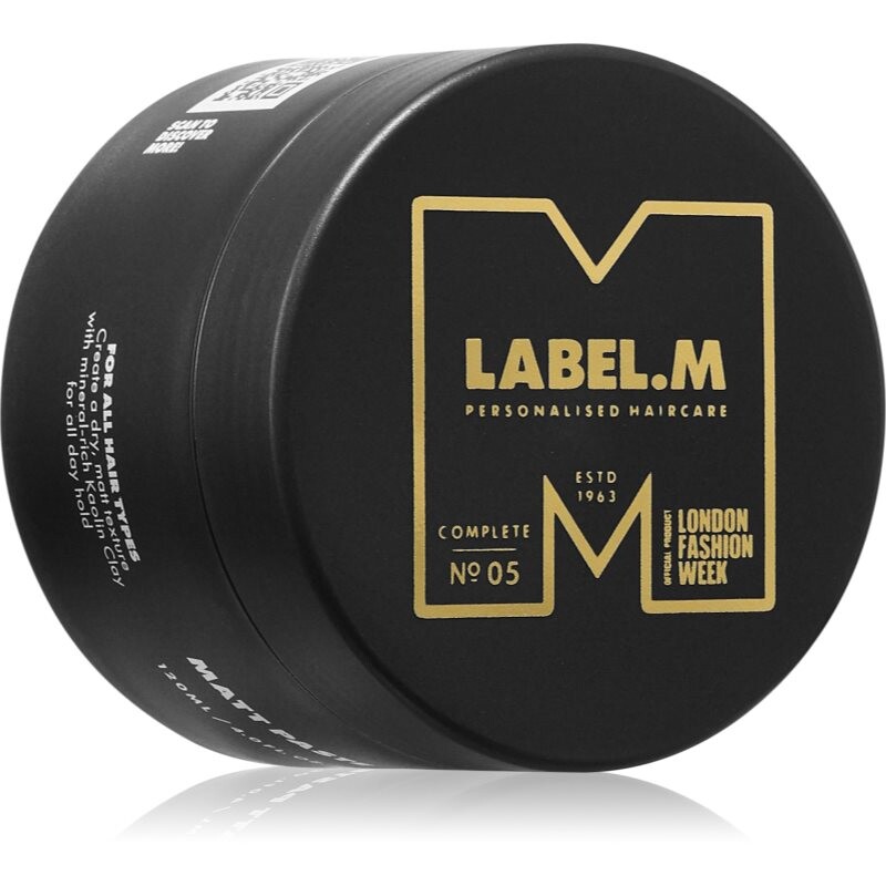 label.m Matt Paste styling paste with long-lasting effect 120 ml