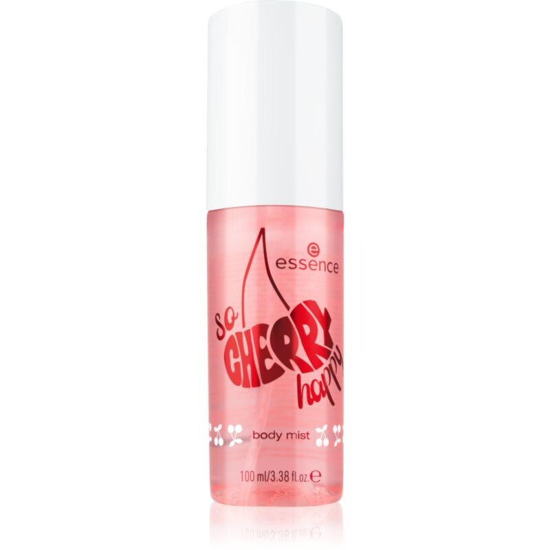 essence SO CHERRY happy body mist for women 01 Cherry Spritz Season 100 ml