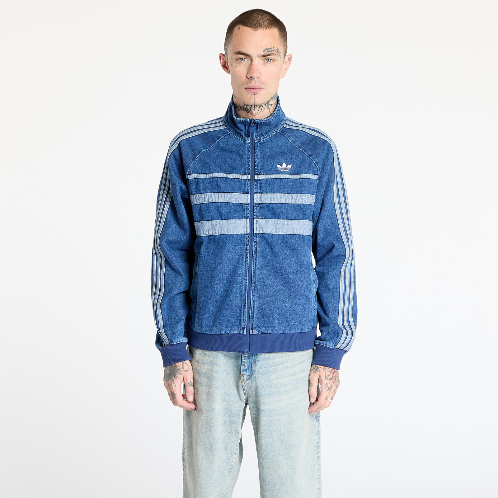 Jacket adidas Adicolor First Blue Denim Track Top Light Denim L