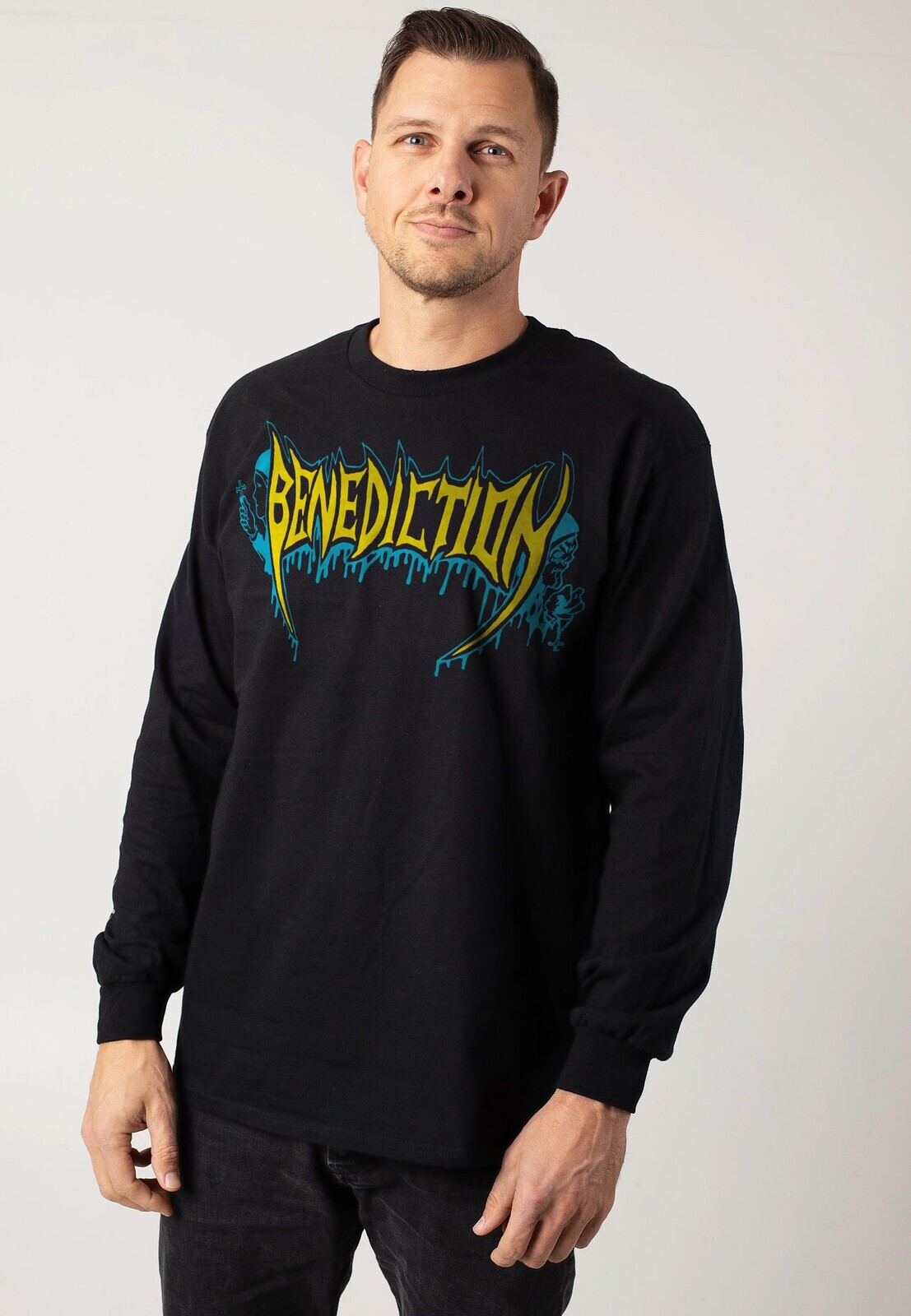 Benediction - Ravage Of Empires - Longsleeve - black - M - 50% Cotton, 50% Polyester,Jersey