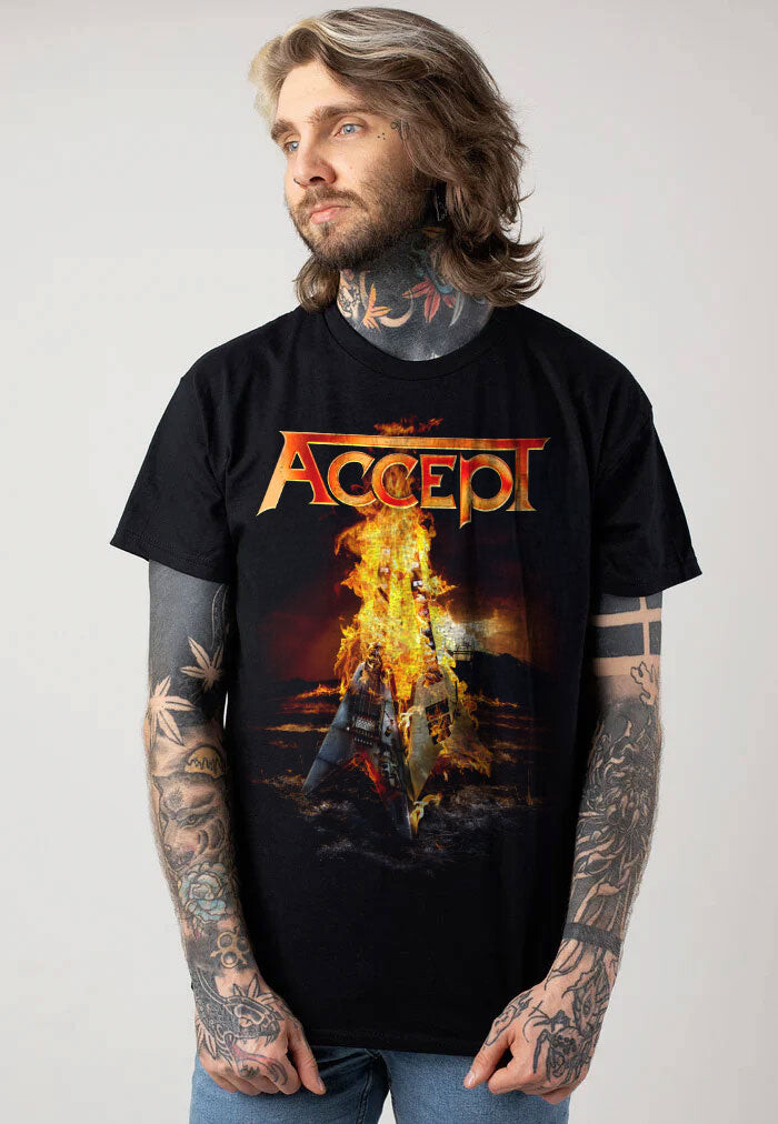 Accept - Reckless & Wild - T-Shirt - black - L - 100% Cotton,Jersey