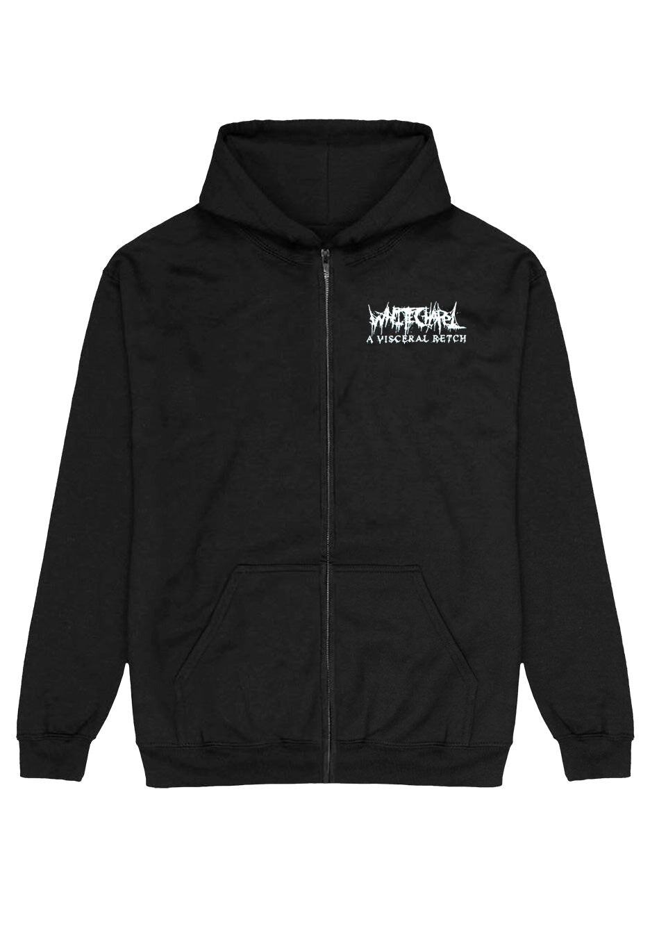 Whitechapel - Visceral Retch - Zipper - black - L - 80% Cotton, 20% Polyester,Sweat