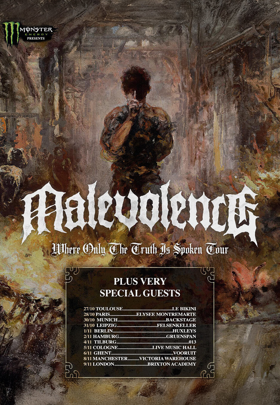 Malevolence - 02.11.2025 Hamburg - Ticket