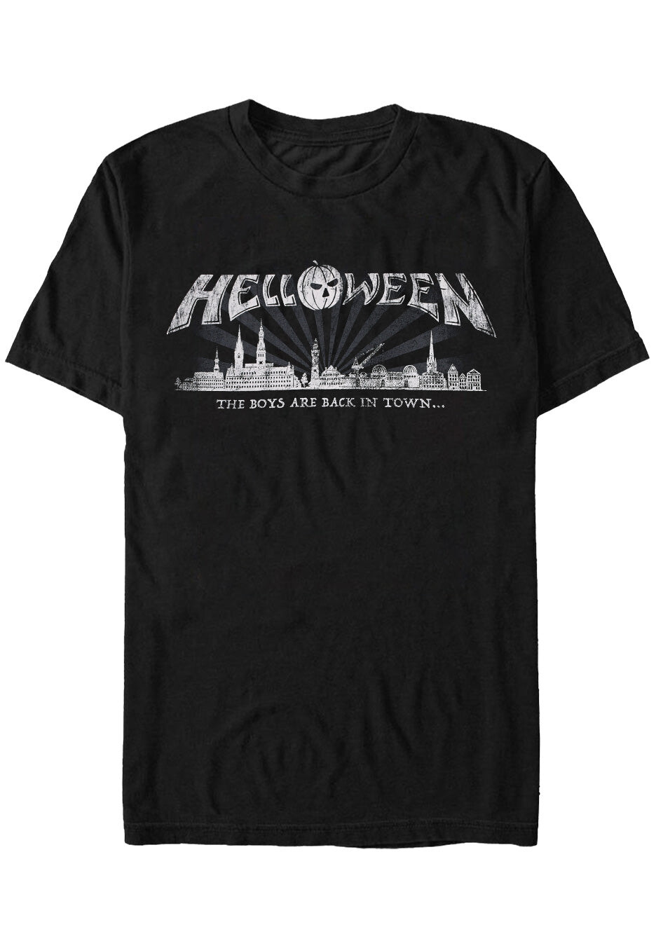 Helloween - Hamburg 2023 - T-Shirt - black - M - 100% Cotton,Jersey