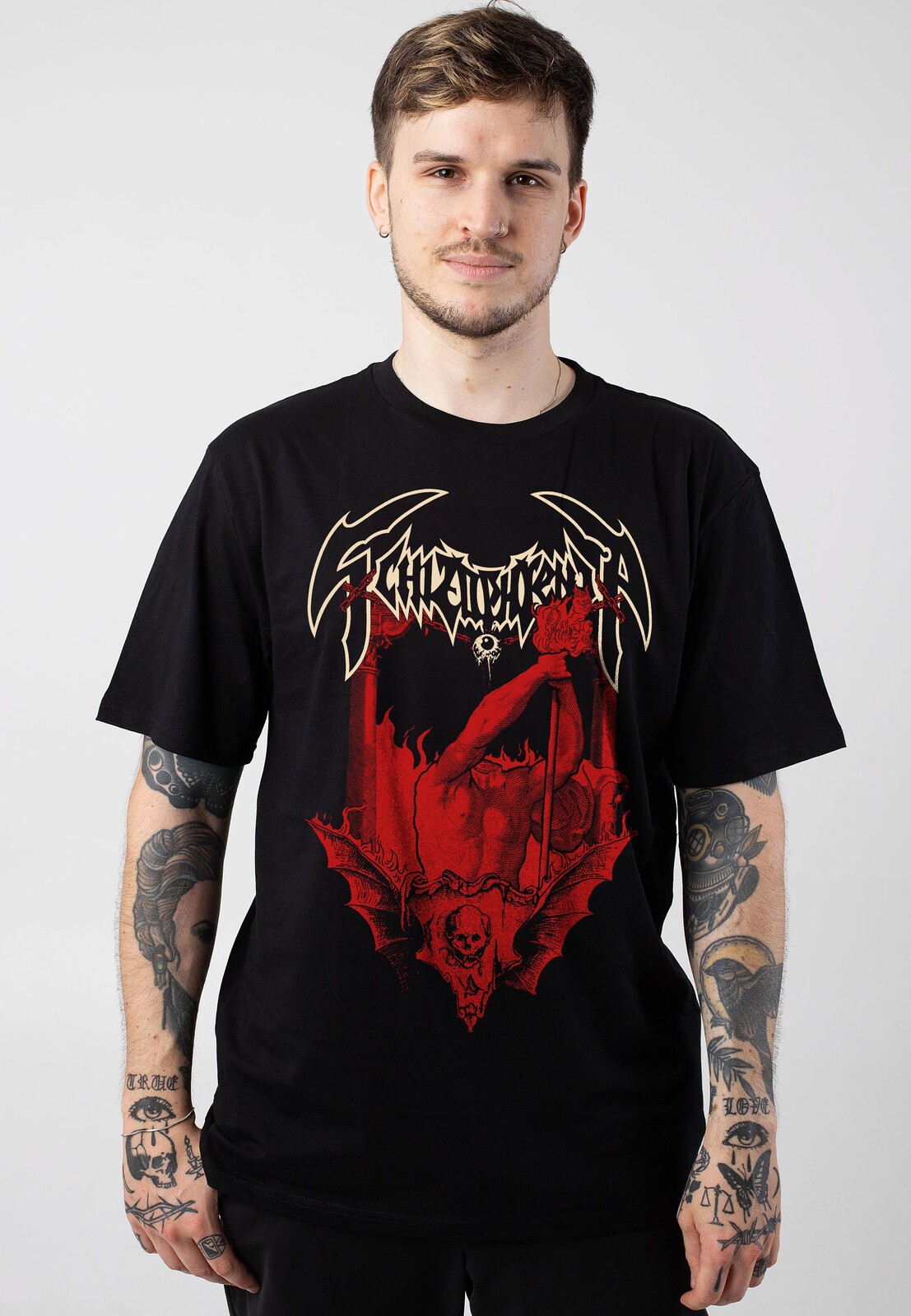 Schizophrenia - Divine Immolation - T-Shirt - black - L - 100% Cotton,Jersey