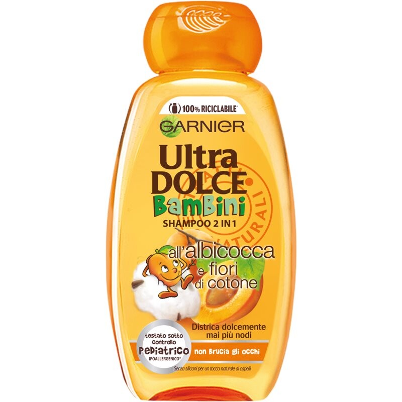 Garnier Ultra Doux Kids Apricot shampoo for children 200 ml
