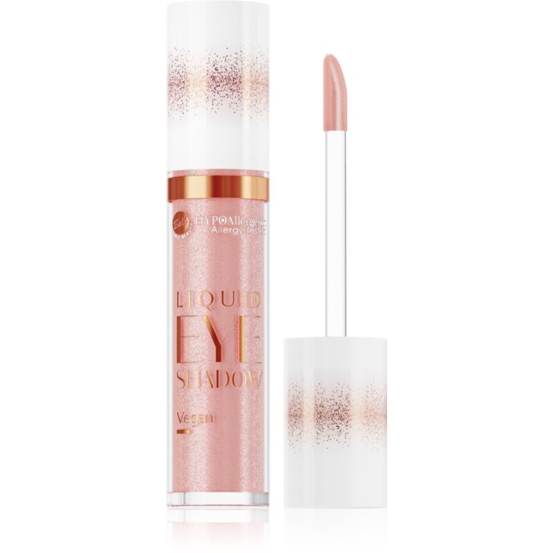 Bell Hypoallergenic liquid glitter eyeshadow shade 02 Dazzling Rose 5 g