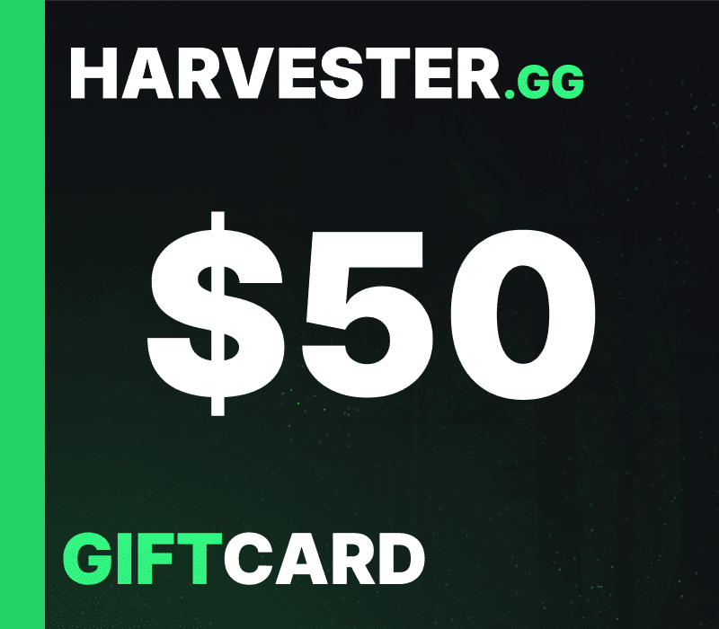 Harvester.GG $50 Gift Card
