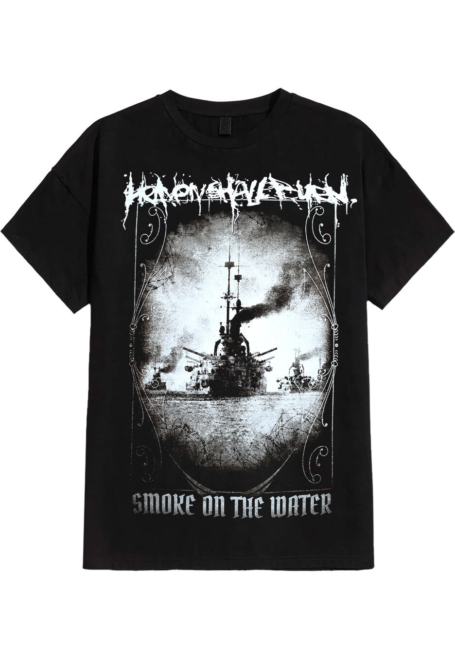 Heaven Shall Burn - Smoke On The Water - T-Shirt - black - L - 100% Cotton,Jersey
