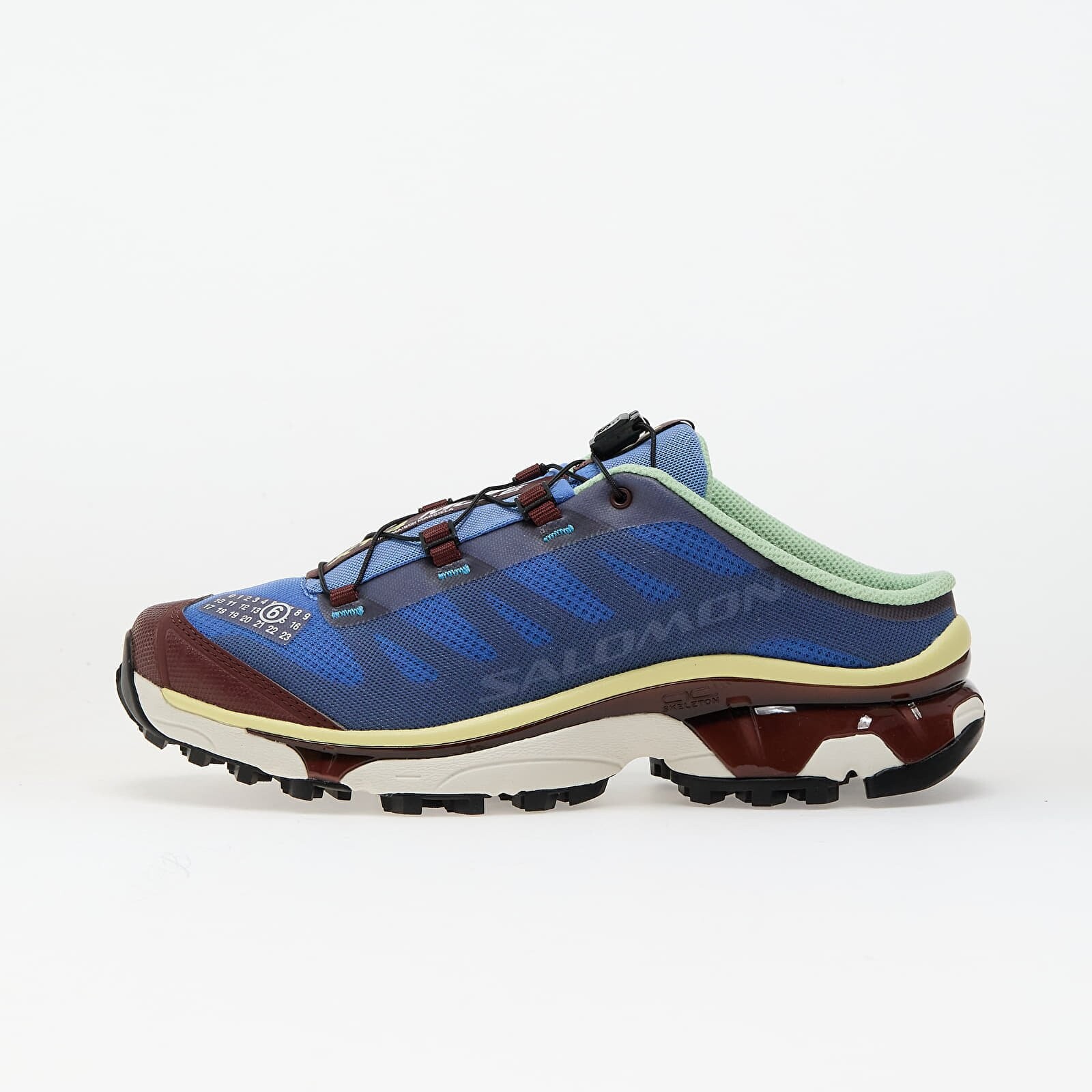 Sneakers MM6 x Salomon XT-4 Mule Ultramarine/ Rum Raisin/ Yellow Irirs UK 9.5