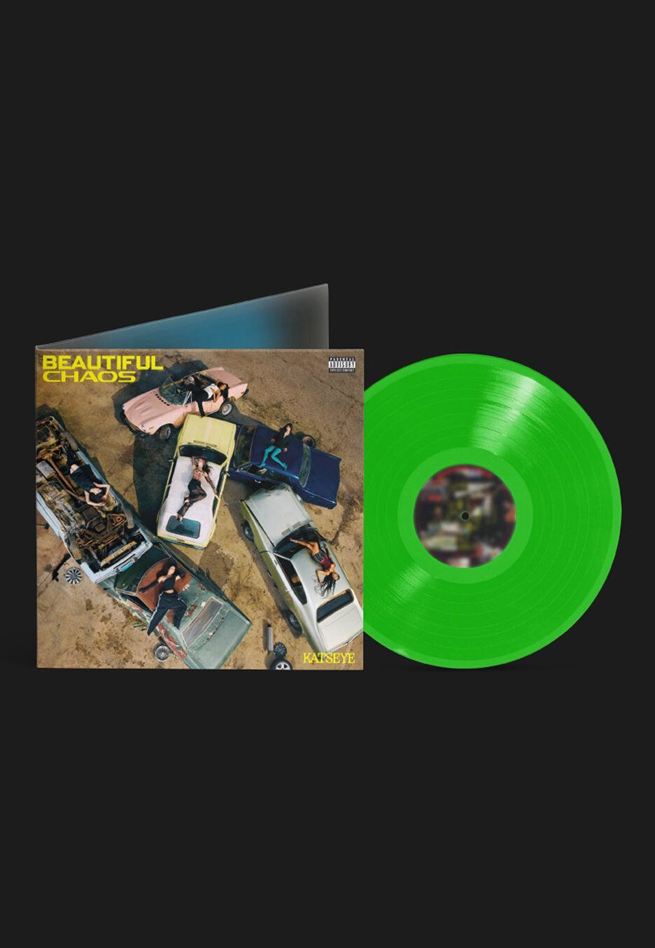 Katseye - Beautiful Chaos Neon Lime - Colored Vinyl