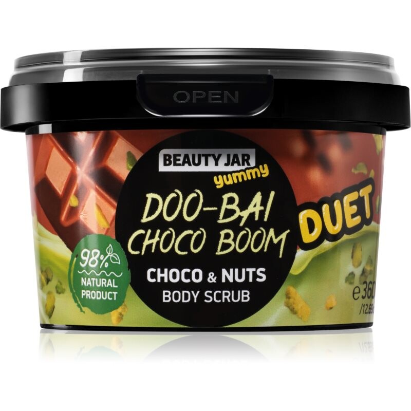 Beauty Jar Yummy Doo-Bai Choco Boom gentle body scrub 360 g