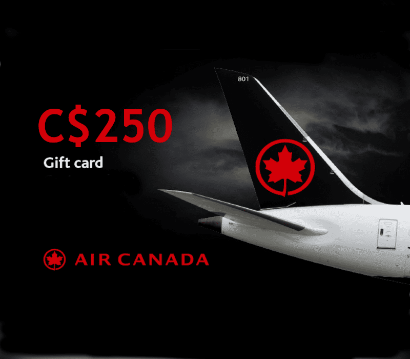 Air Canada C$ 250 Gift Card CA