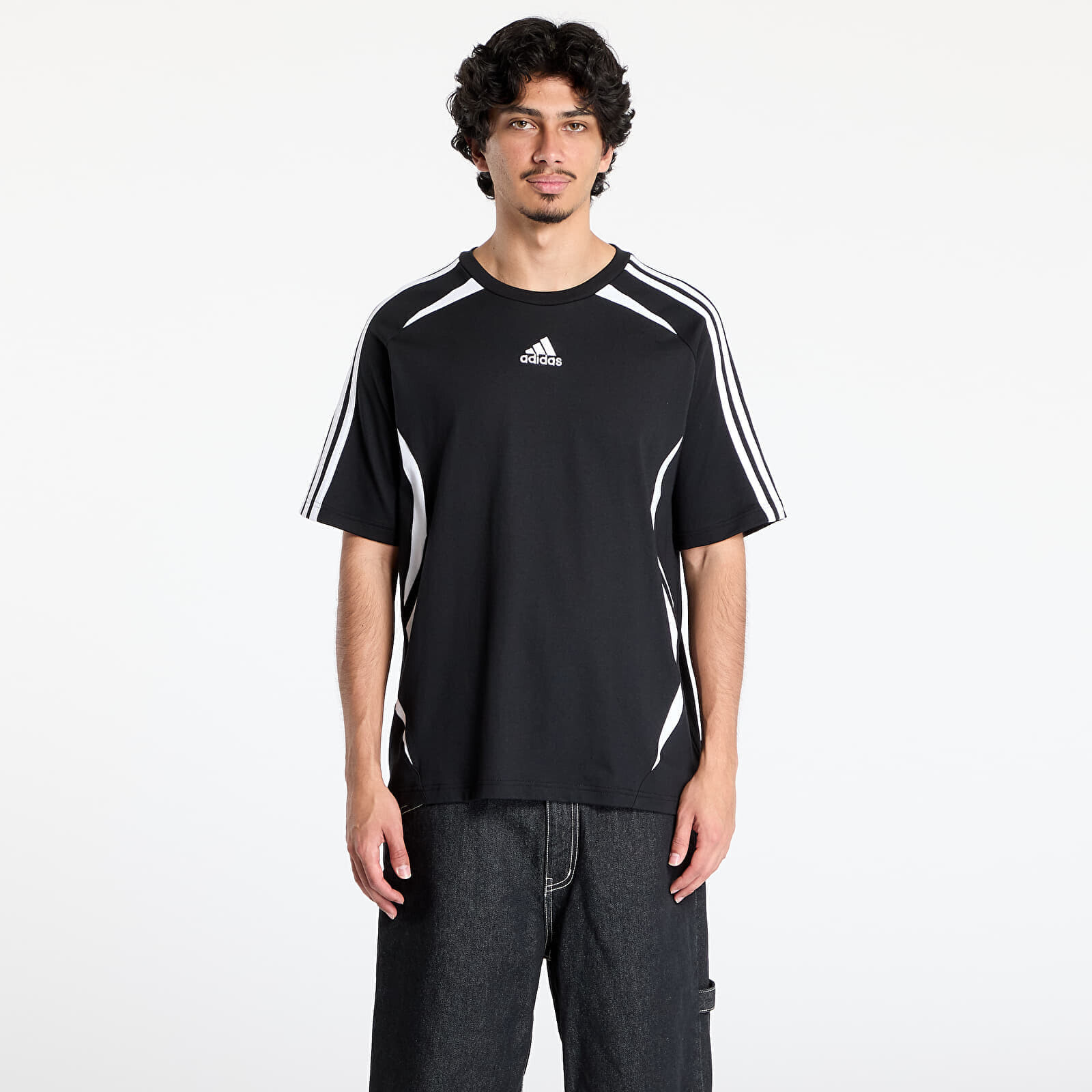 T-shirt adidas Teamgeist Cotton T-Shirt Black S