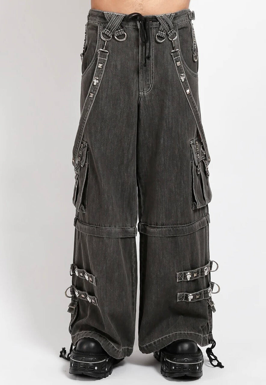 Tripp NYC - Crypt Black Denim - Jeans - black - L - 100% Cotton,Denim