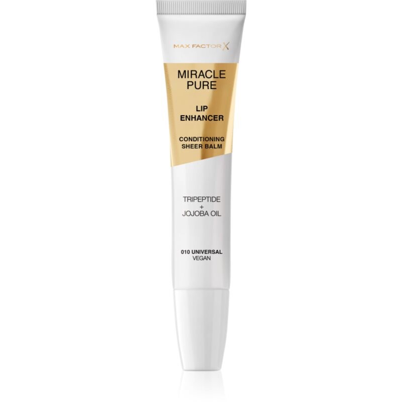 Max Factor Miracle Pure Lip Enhancer hydrating lip gloss shade 010 Universal 12 ml