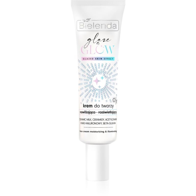 Bielenda GLAZE & GLOW hydrating and illuminating face cream for dry skin 50 ml