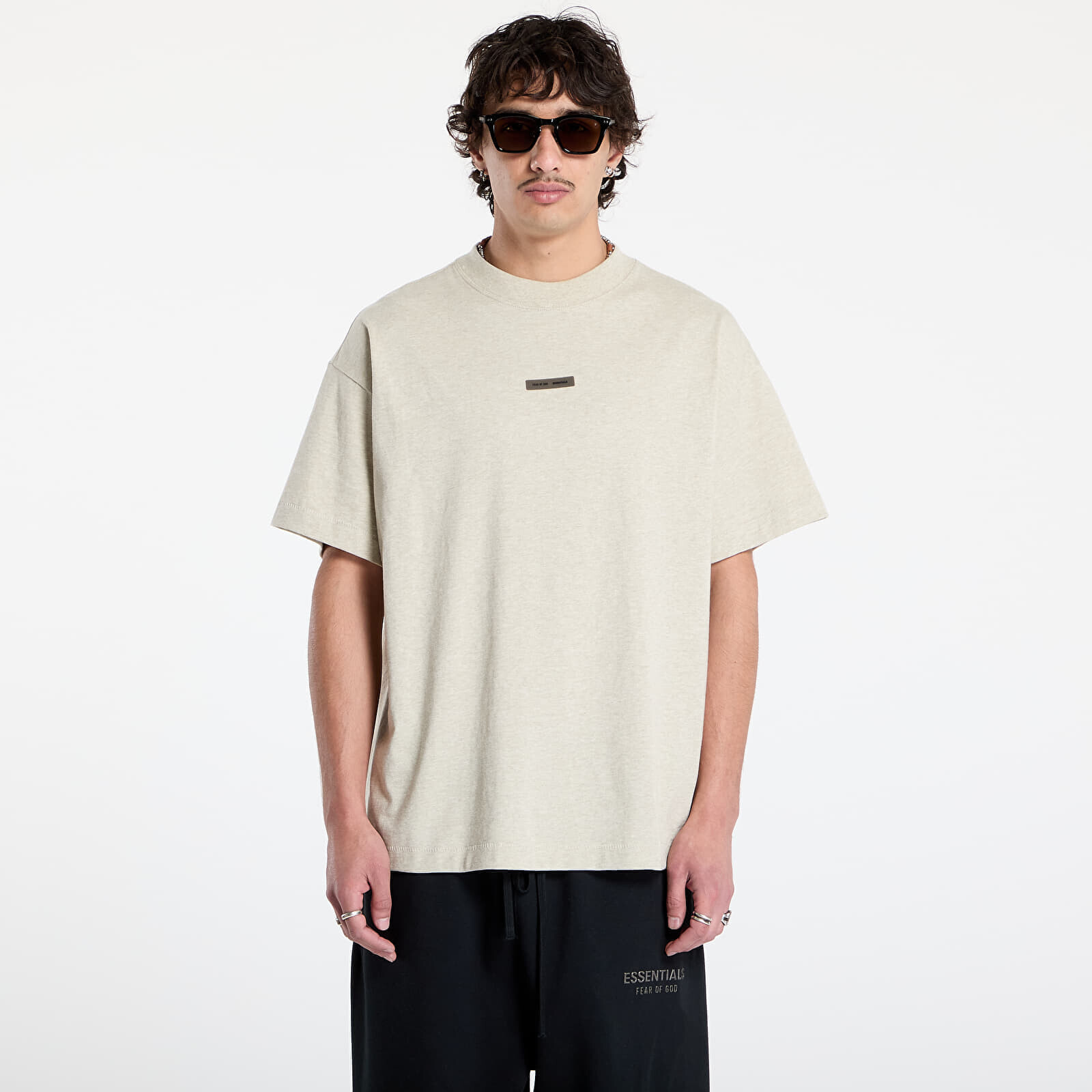 T-shirt Fear of God Essentials Essential Tee Heather Stone L