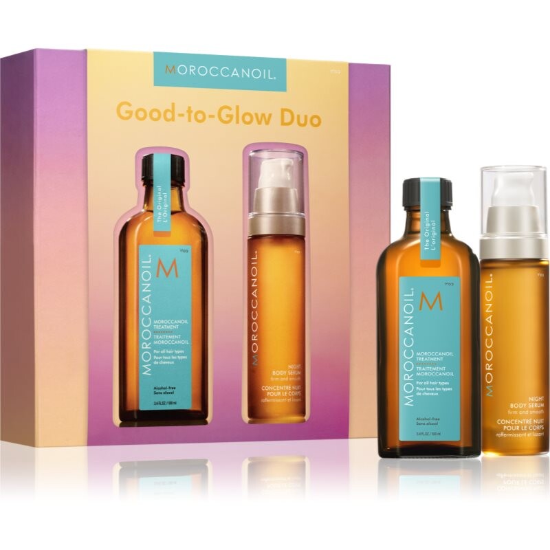 Moroccanoil Good-to-Glow Duo set for hair and body