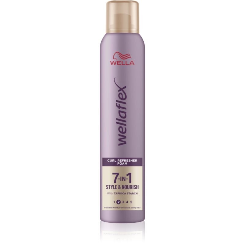 Wella Wellaflex 7in1 extreme curls mousse 200 ml