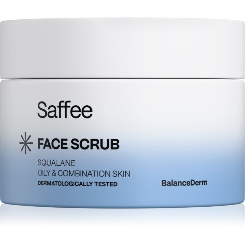 Saffee BalanceDerm Face Scrub face exfoliator for oily and combination skin 50 ml