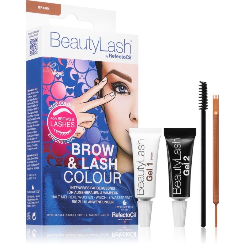 RefectoCil BeautyLash Brow & Lash Colour brow colour for lashes and brows shade Brown 1 pc