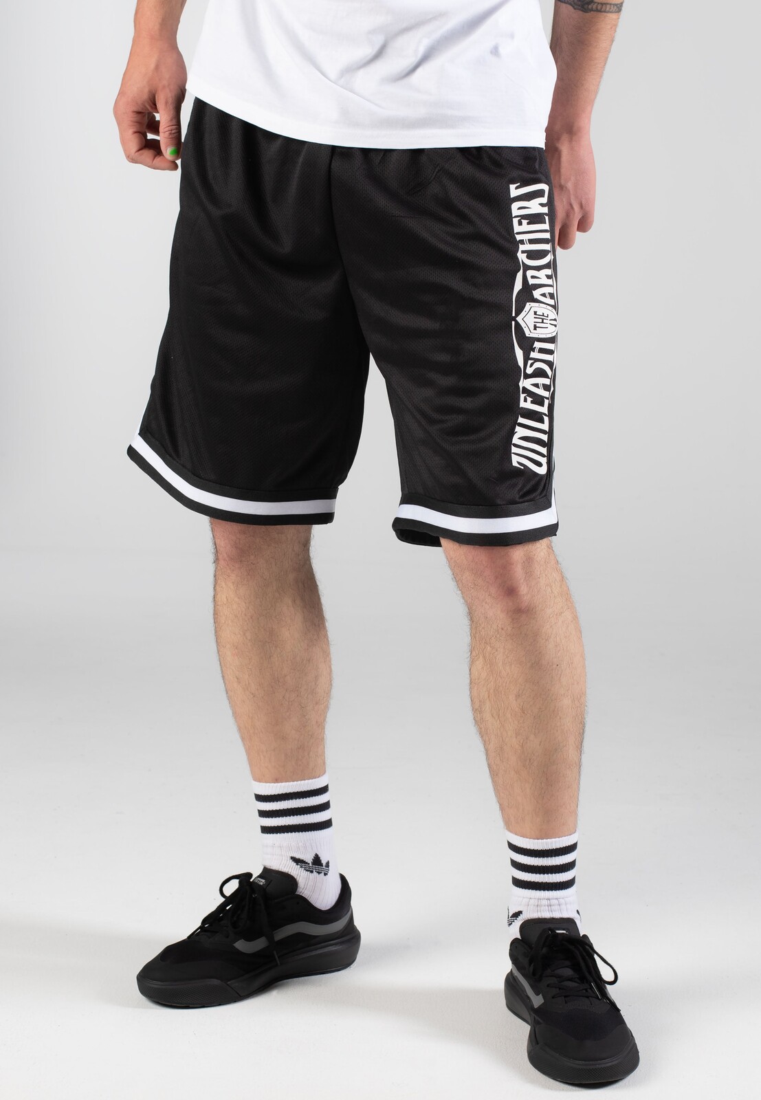 Unleash The Archers - Logo - Shorts - black - L - Mesh