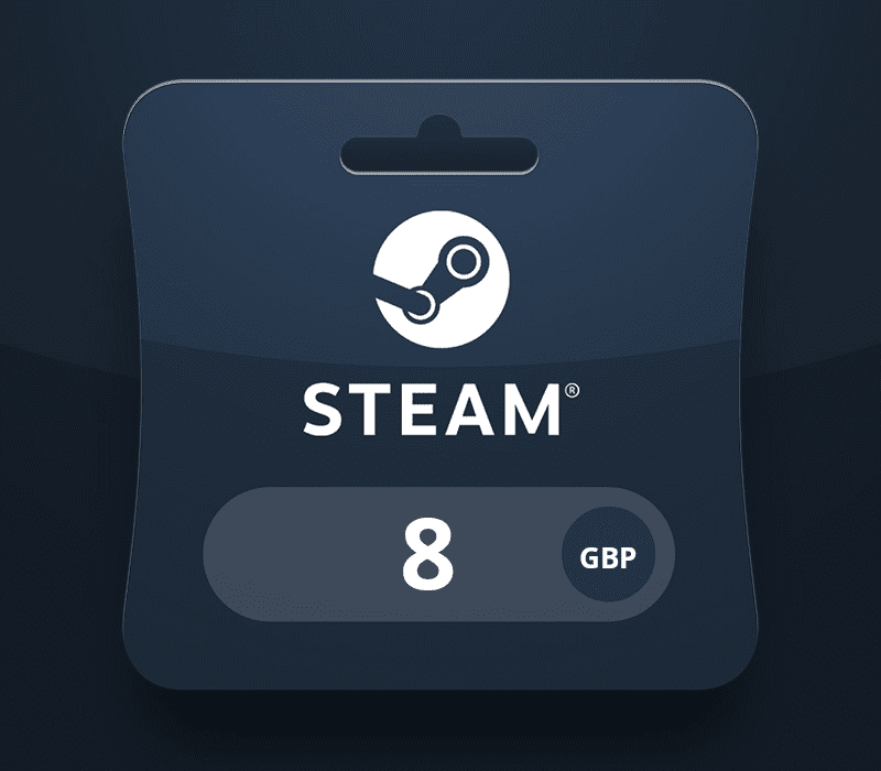 Steam Gift Card £8 UK Activation Code