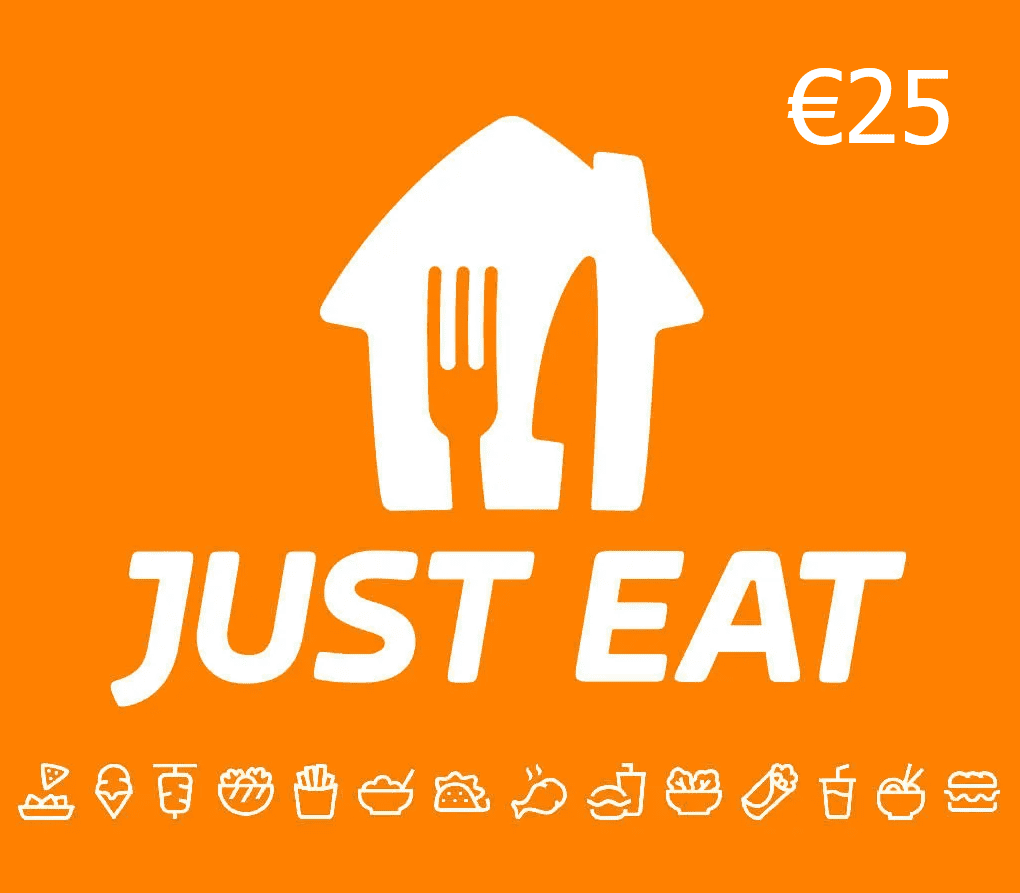 Just Eat €25 Gift Card BE