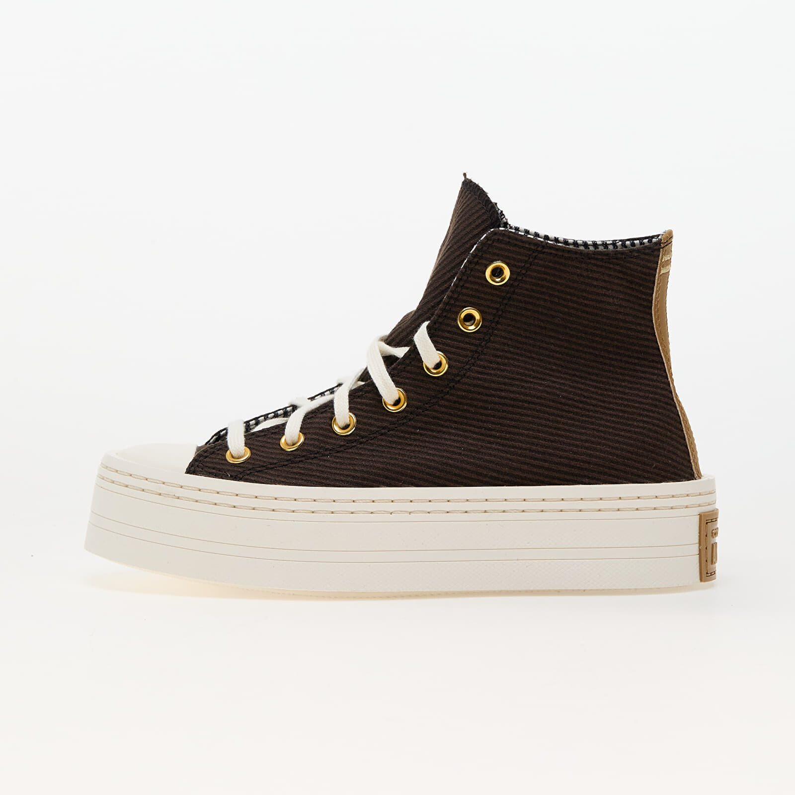 Sneakers Converse Chuck Taylor All Star Modern Lift Platform Corduroy Fresh Brew/ Trek Tan/ Egret UK 7