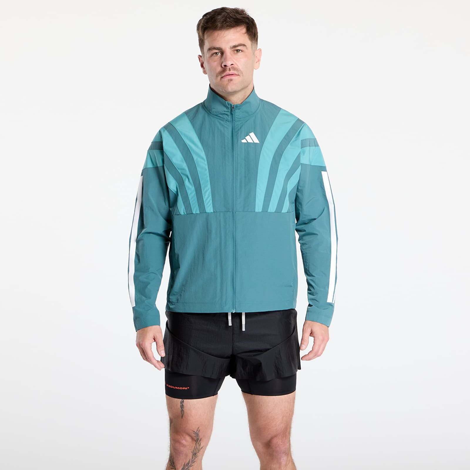 Jacket adidas Adizero Archive Running Jacket Preloved Teal/ Carbon L